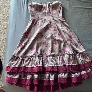 Free People Strapless Dress